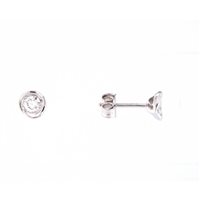 Boucles d'oreilles Golay Femme Calla in Or blanc OIM34 0.20 F SI - OIM34 0.20 F SI